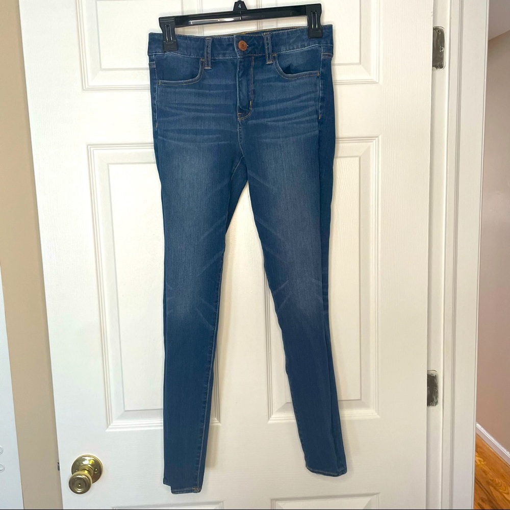 American eagle skinny jeans size 4 regular
